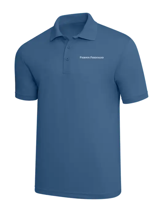 Slate Blue PosiCharge RacerMesh Polo w/Pierson Ferdinand Logo