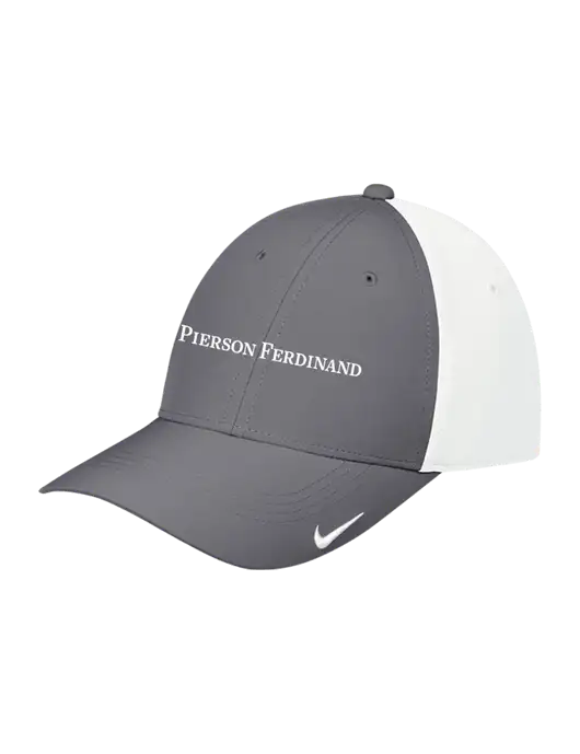 Nike Dark Grey/White Dri-FIT Legacy Cap w/Pierson Ferdinand Logo
