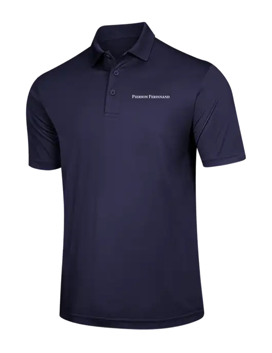 Navy PosiCharge Competitor Polo w/Pierson Ferdinand Logo
