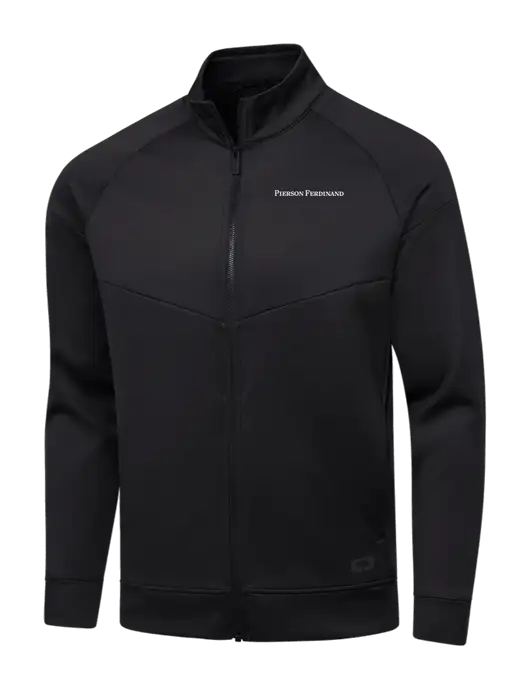 OGIO Black Endurance Modern Performance Full-Zip w/Pierson Ferdinand Logo