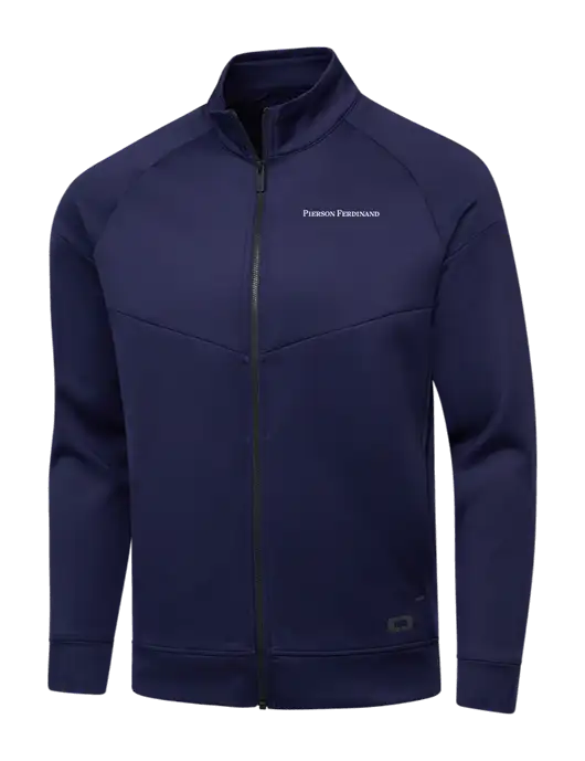 OGIO Navy Endurance Modern Performance Full-Zip w/Pierson Ferdinand Logo