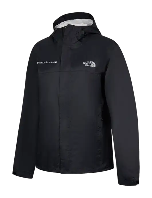 The North Face Black DryVent Rain Jacket w/Pierson Ferdinand Logo