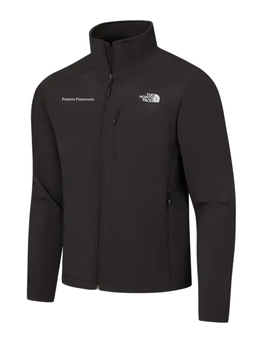The North Face Black Apex Barrier Soft Shell Jacket w/Pierson Ferdinand Logo