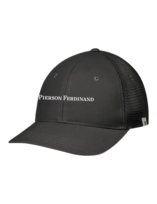 Carhartt Black Trucker Rugged Pro Series Cap w/Pierson Ferdinand Logo