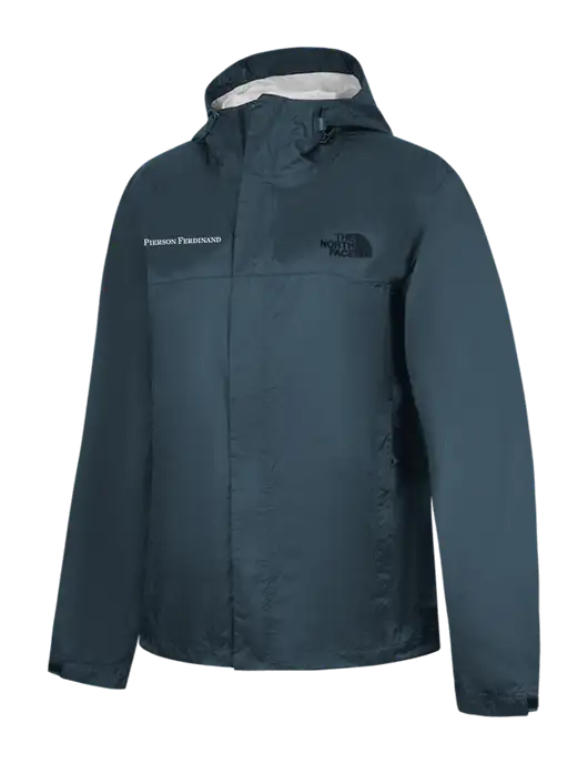 The North Face Navy DryVent Rain Jacket w/Pierson Ferdinand Logo