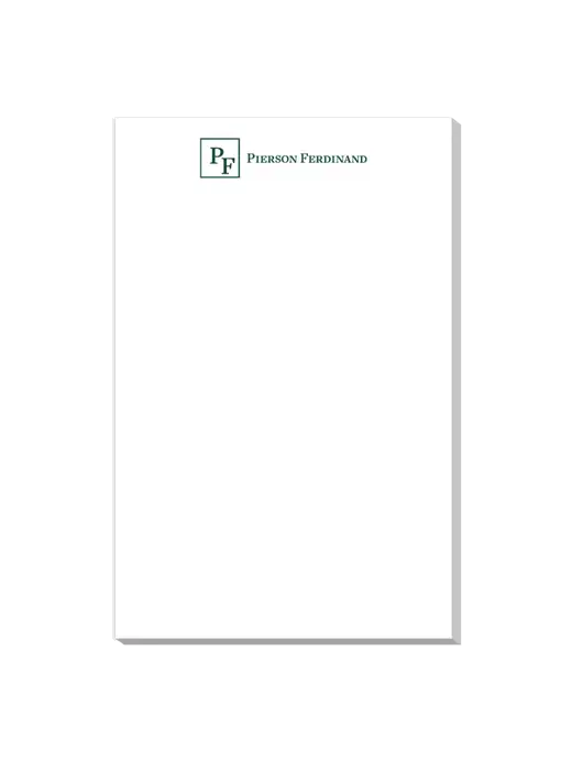 Pierson Ferdinand Notepads 5.5 x 8.5, 50 sheets/pad